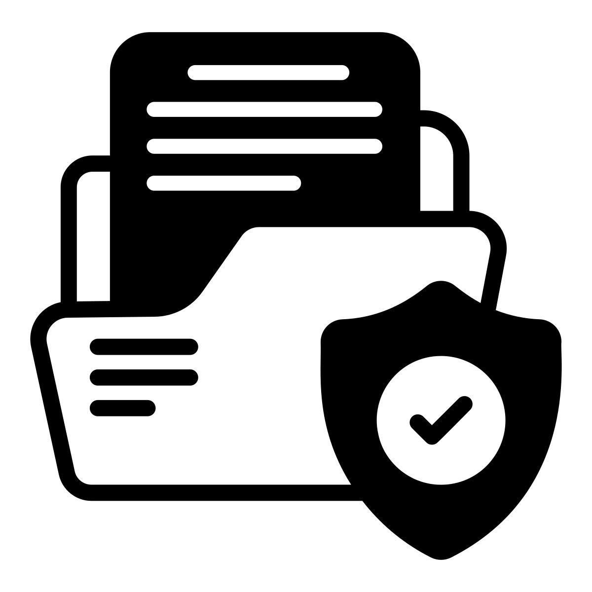 cartella protetta icon
