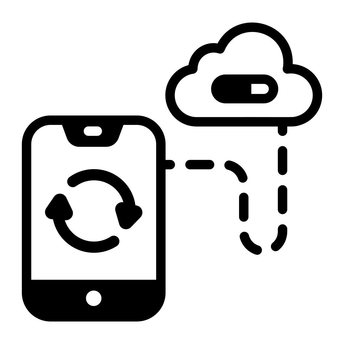 daten übertragen icon