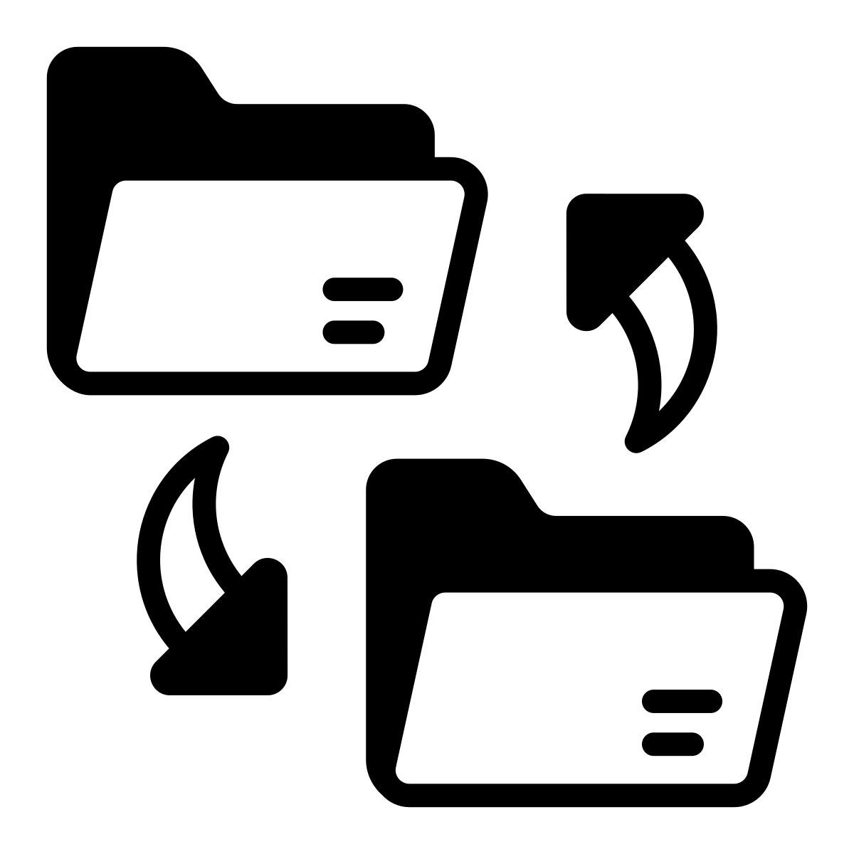 trasferisci dati icon