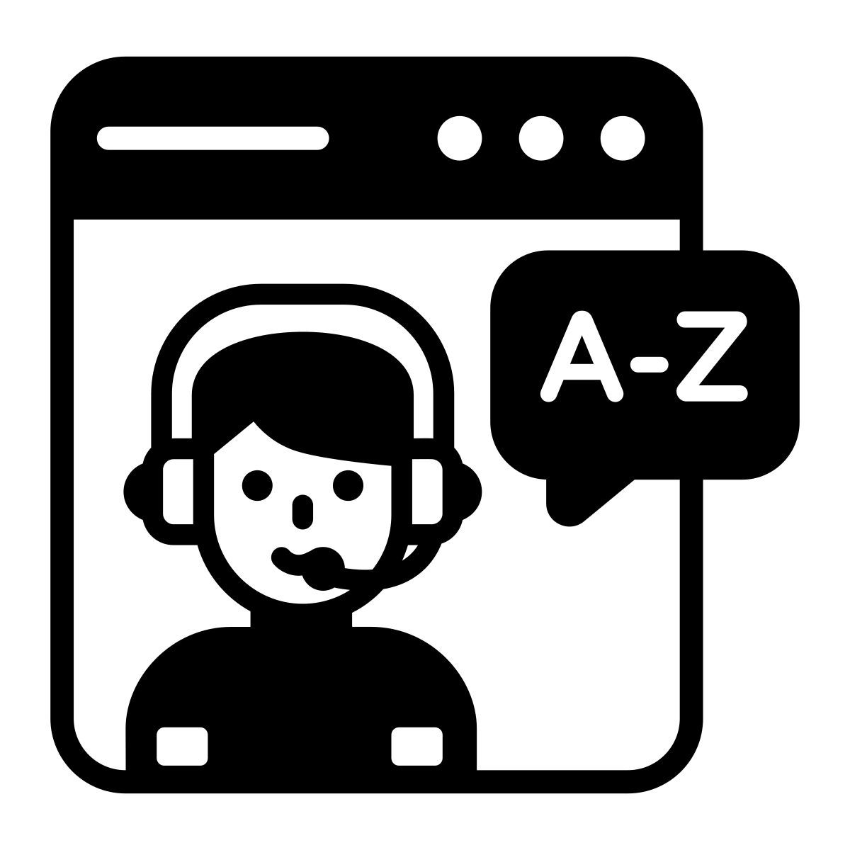 benötigt dolmetscher icon