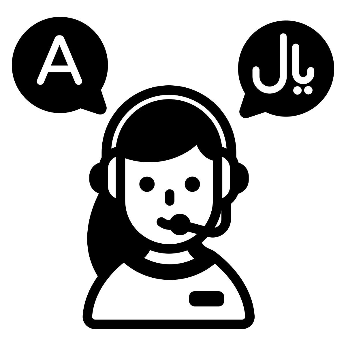 benötigt dolmetscher icon