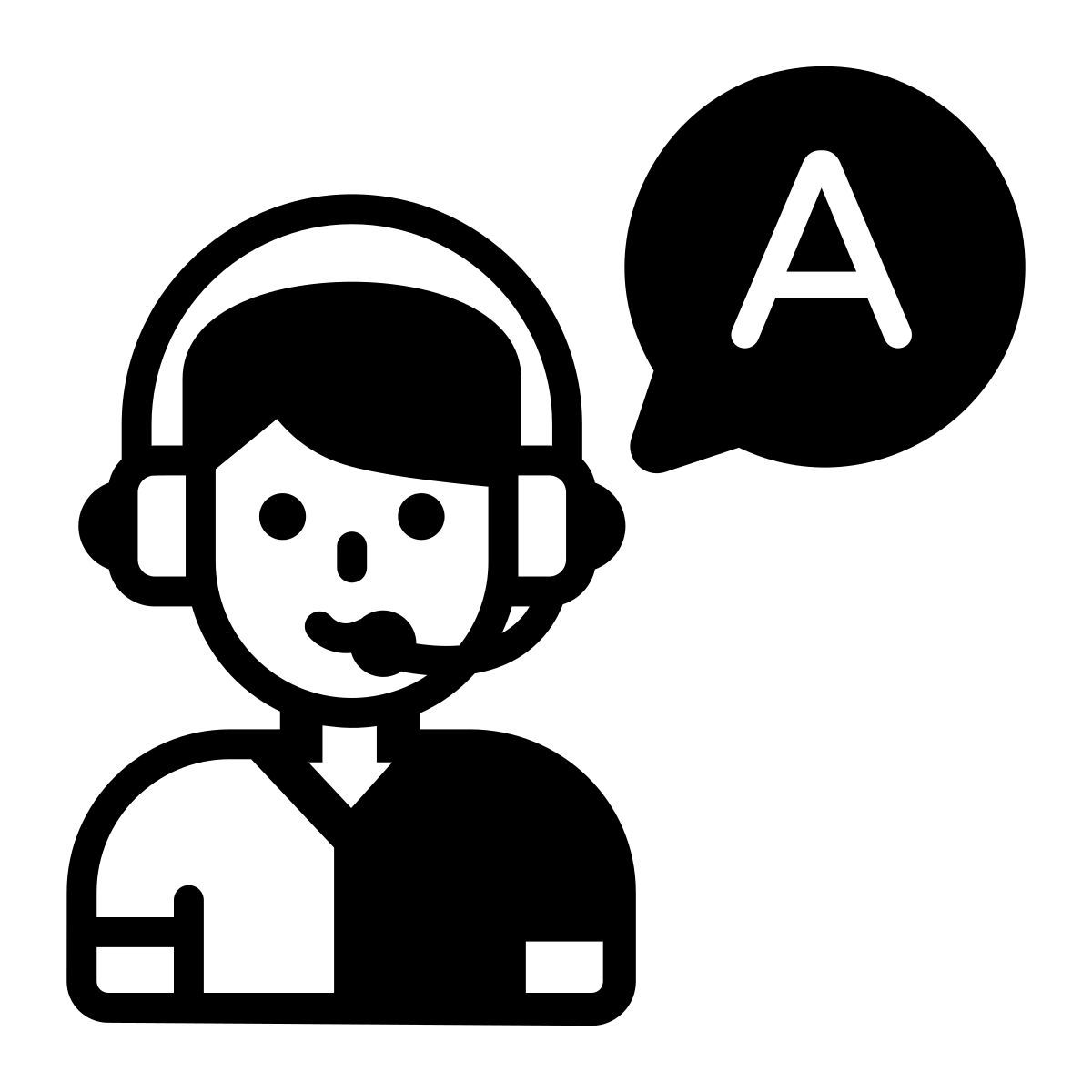 benötigt dolmetscher icon