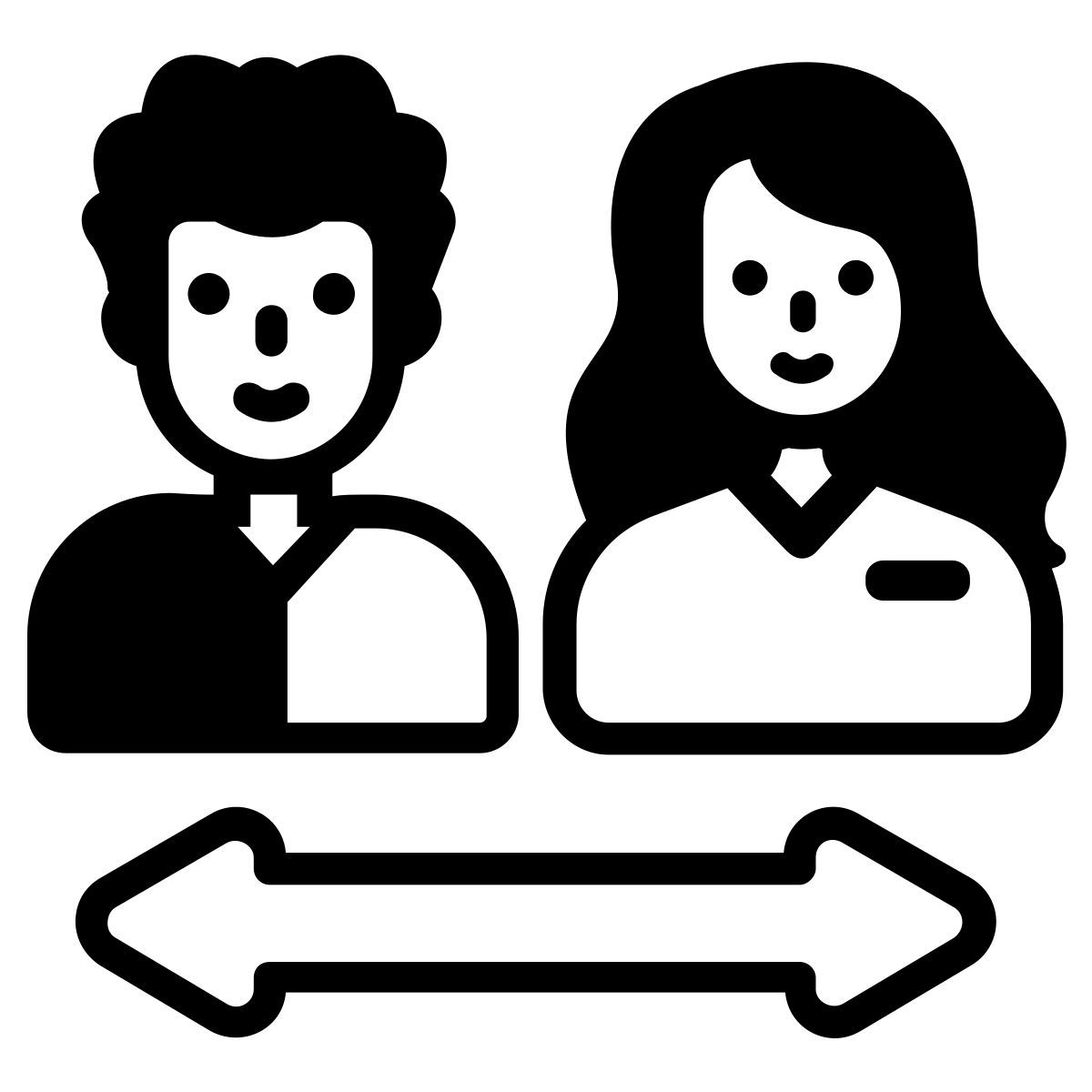 comunicación bidireccional icon