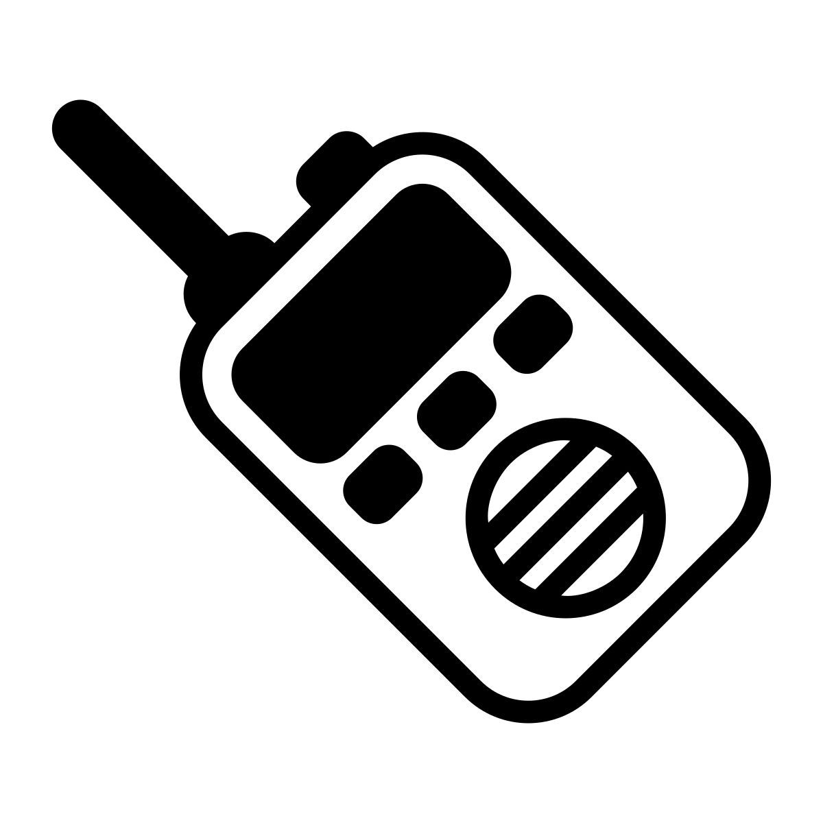 walkie talkie icon