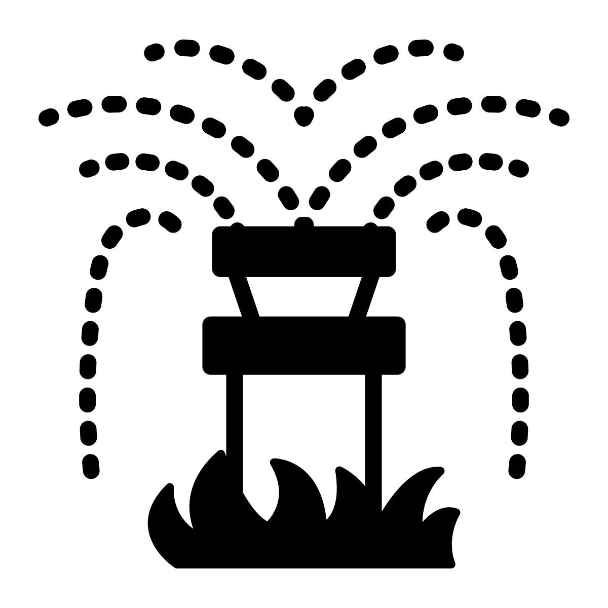 watering plants icon