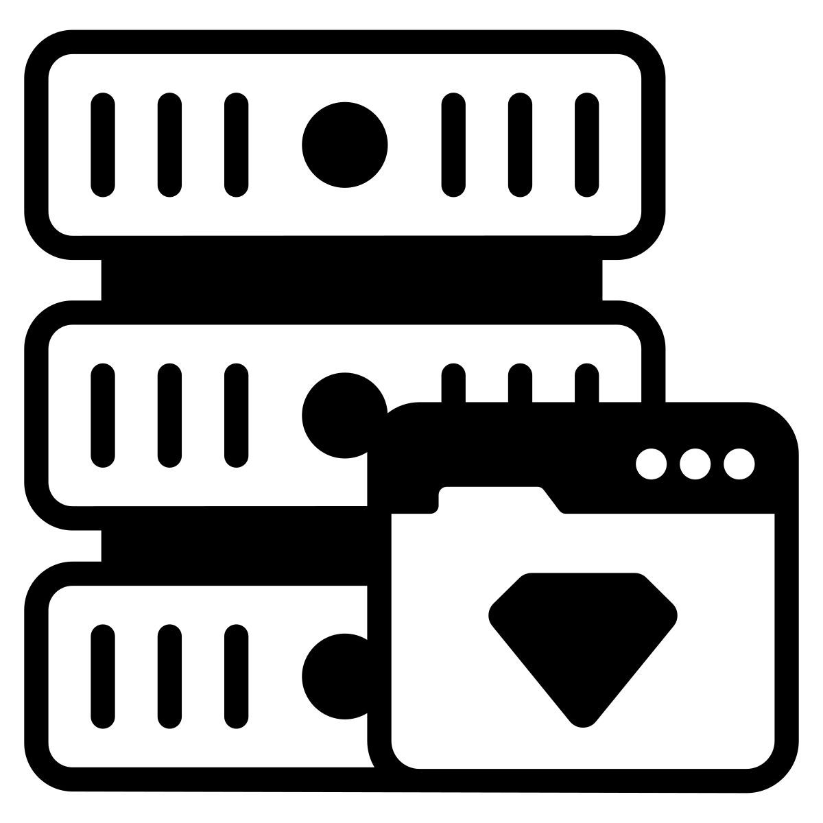 web hosting icon