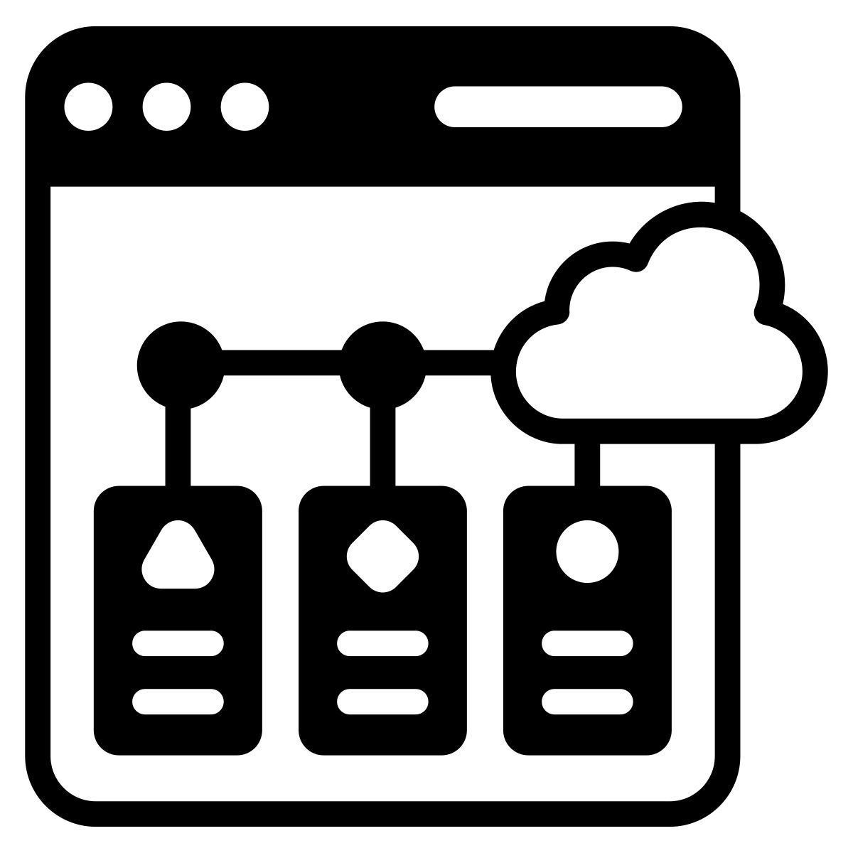 web hosting icon