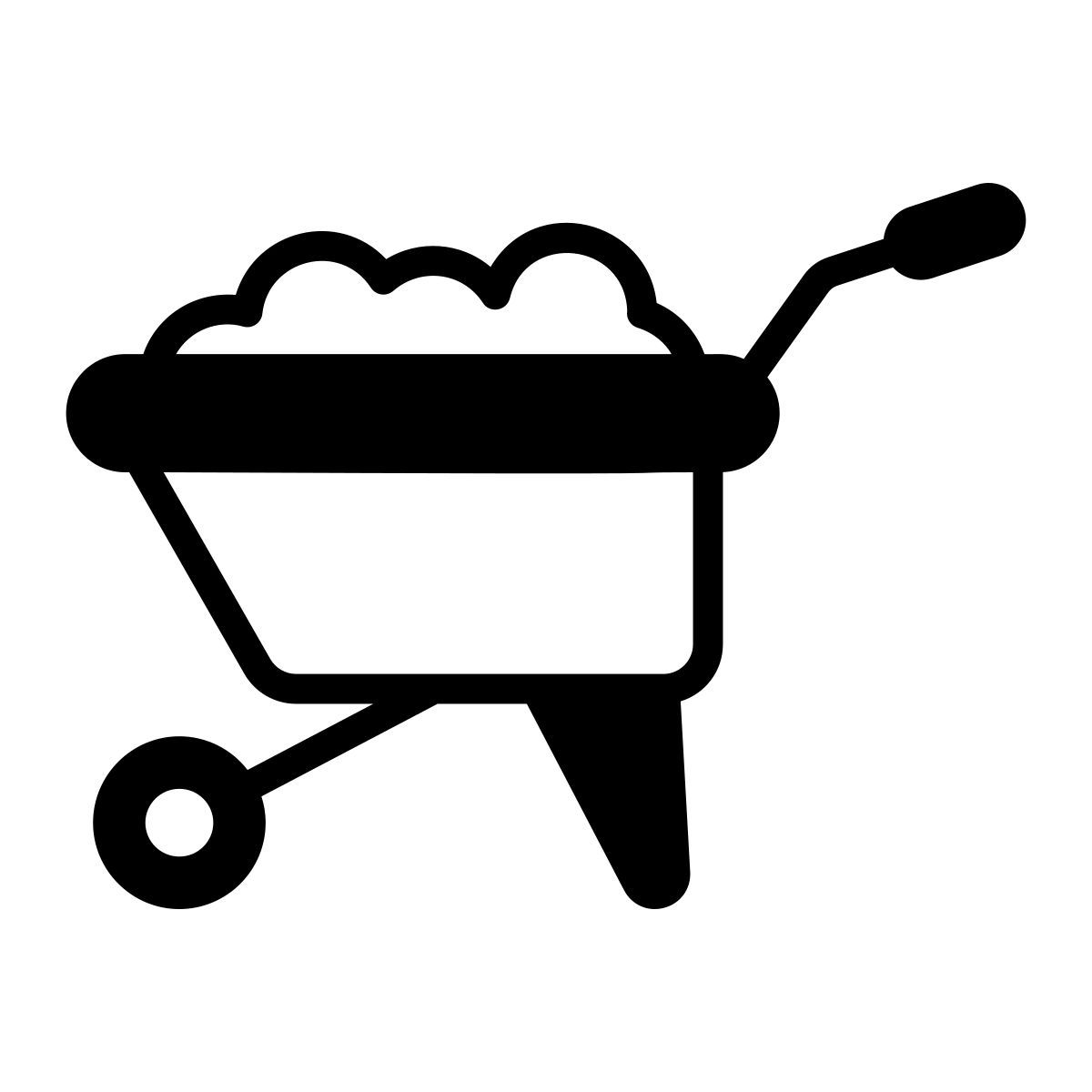Wheelbarrow icon