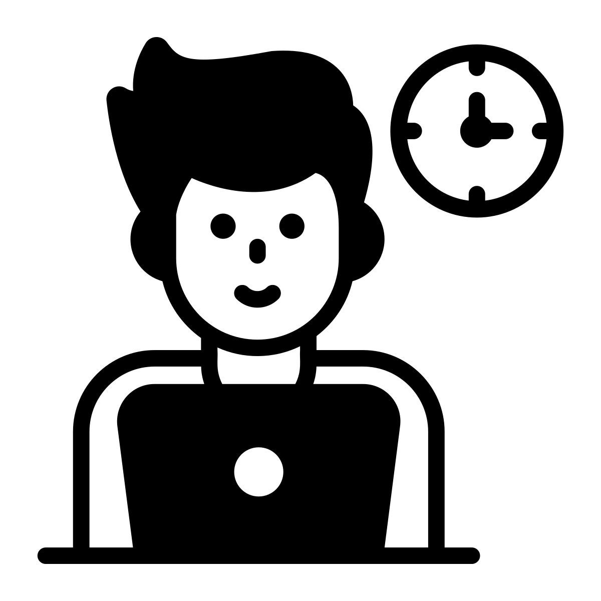 work from home icon
