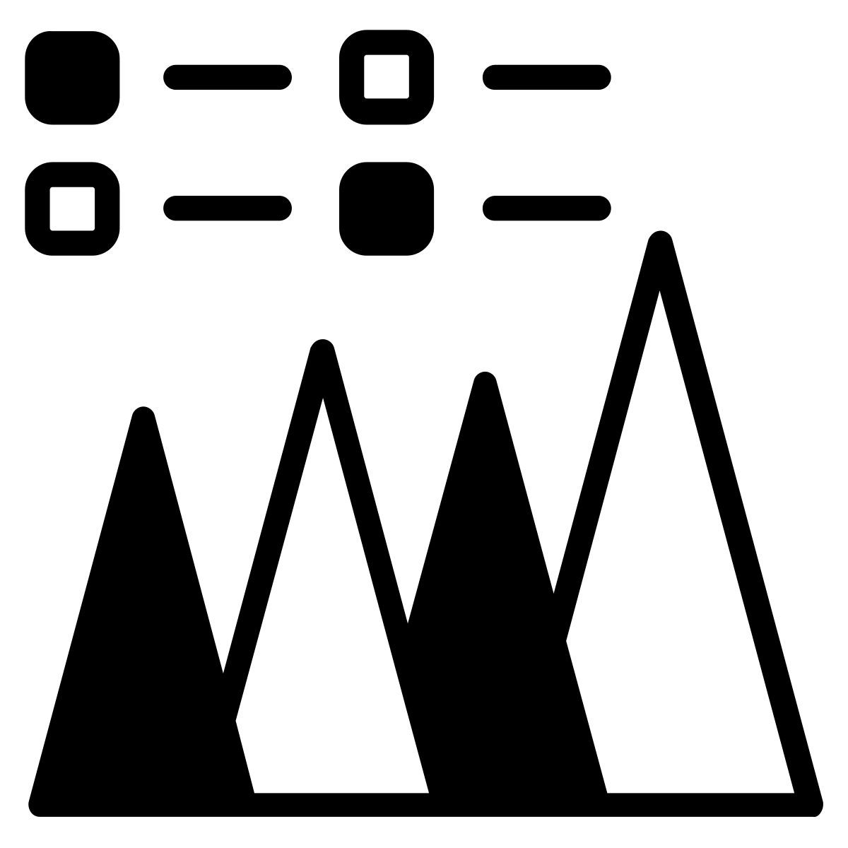 area chart icon