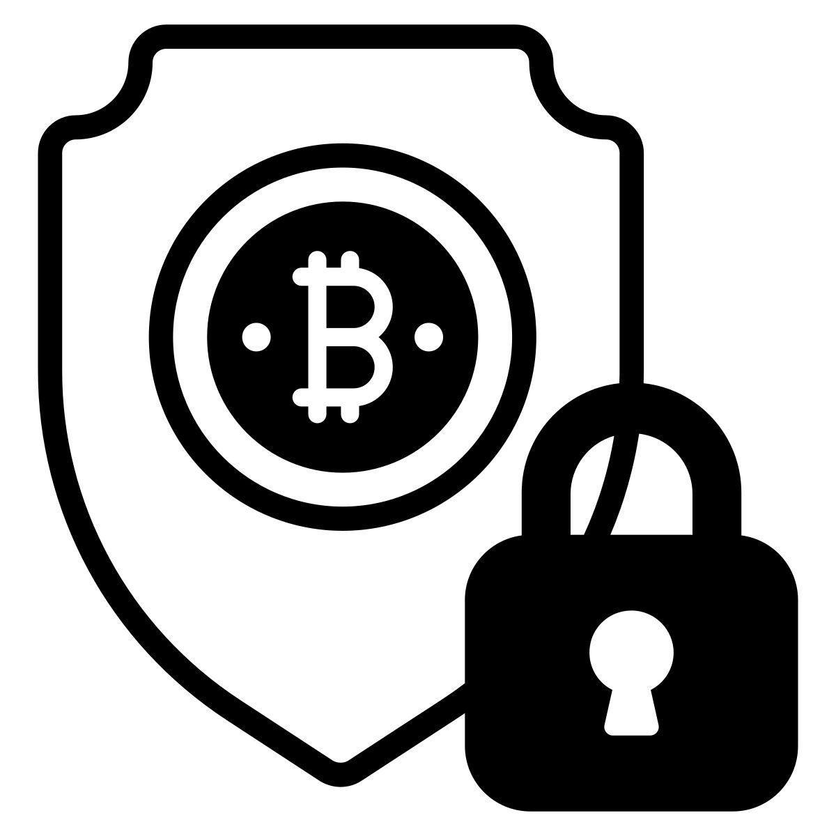 bitcoin verschlüsselung icon
