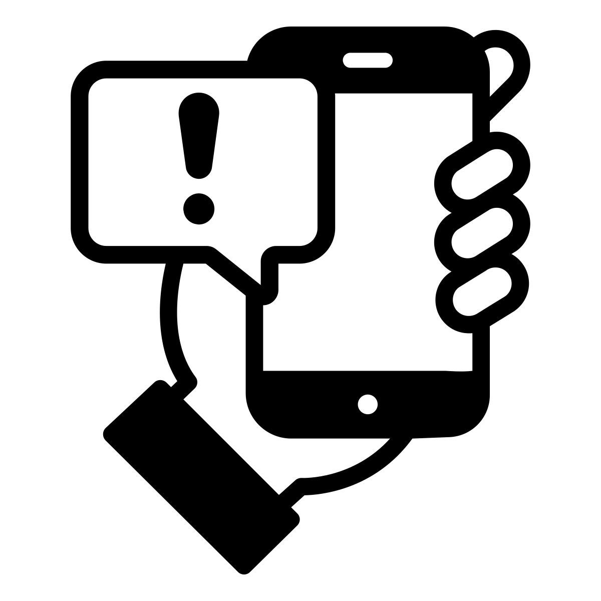block chat icon