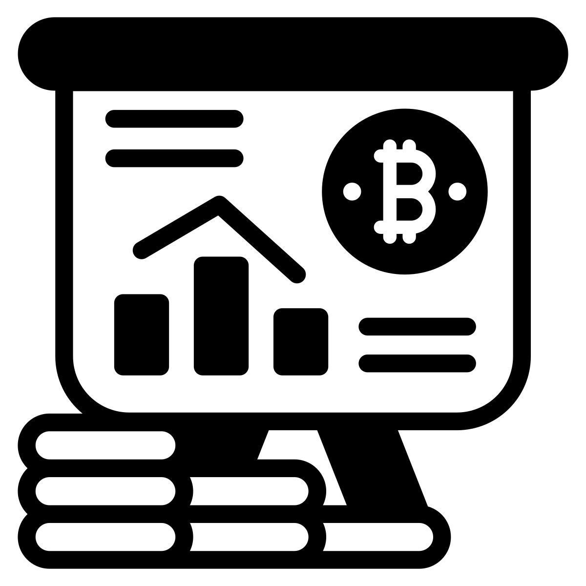 apresentação de negócios icon