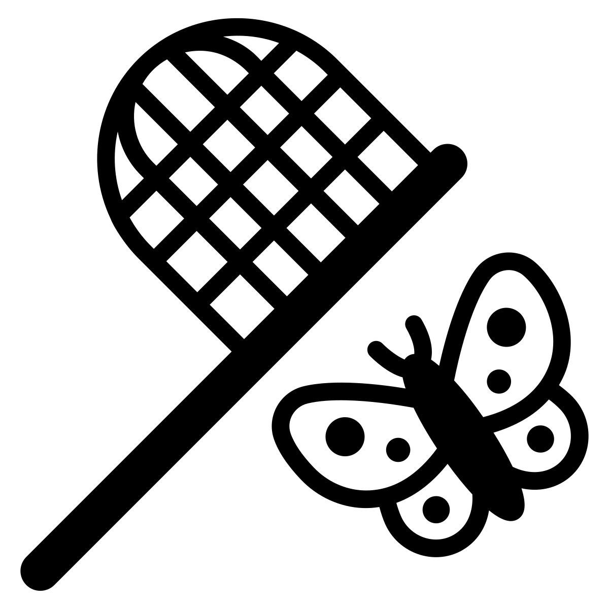 butterfly net icon