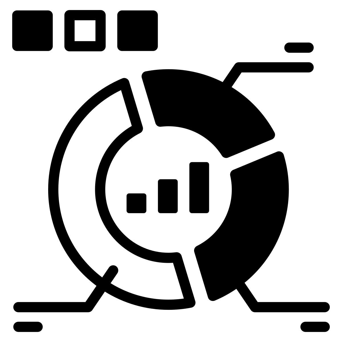 circular chart icon