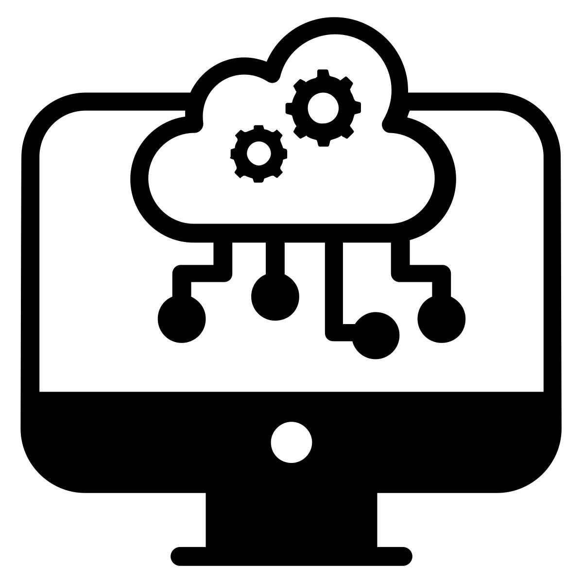 cloud computing icon