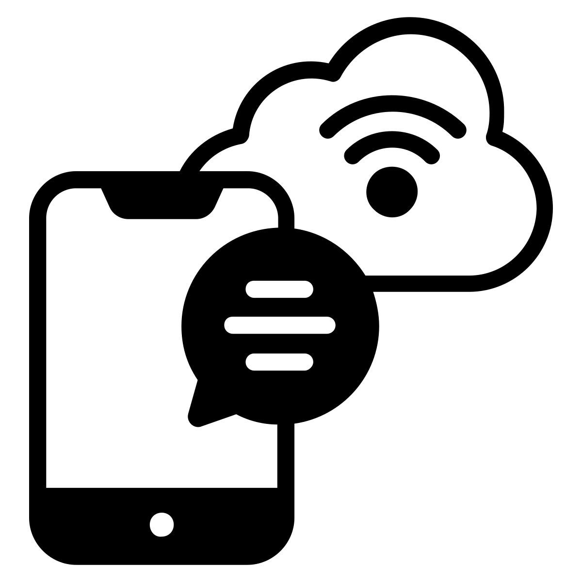 conexão em nuvem icon