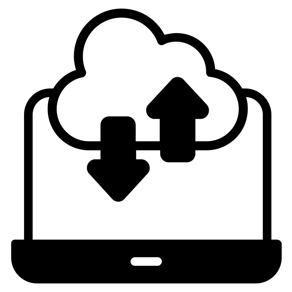 cloud data icon