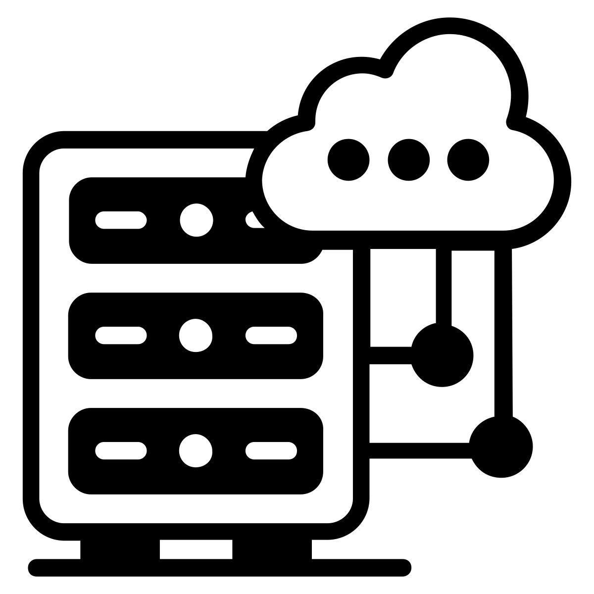 cloud data icon