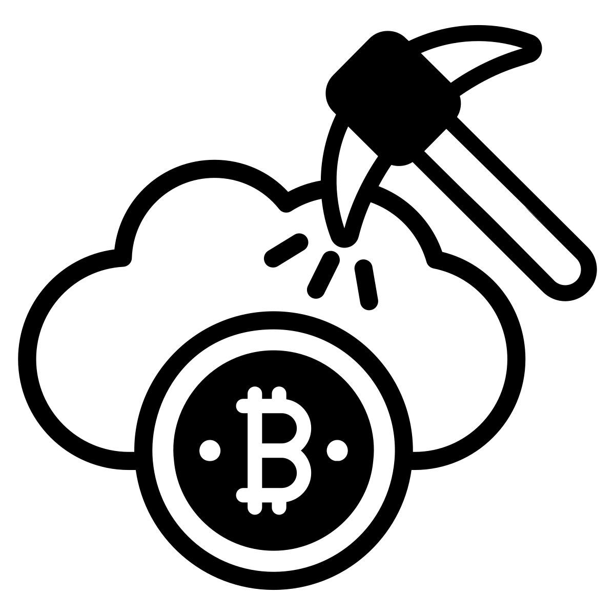 mineração em nuvem icon