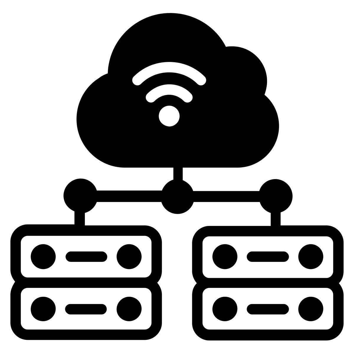 condivisione nel cloud icon