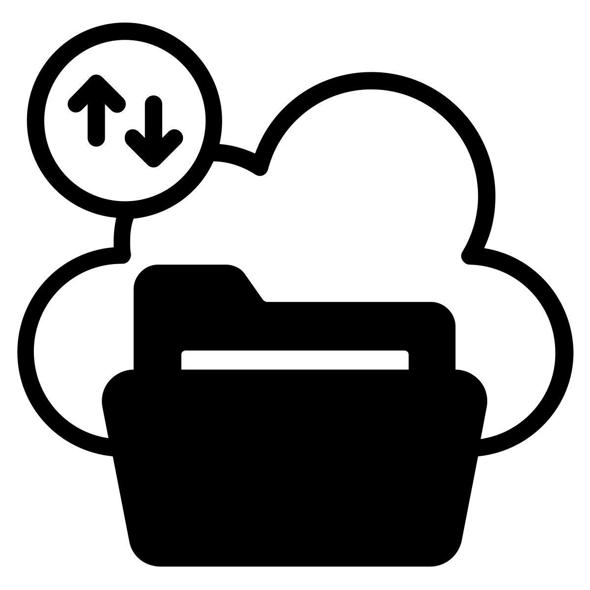 cloud sync icon