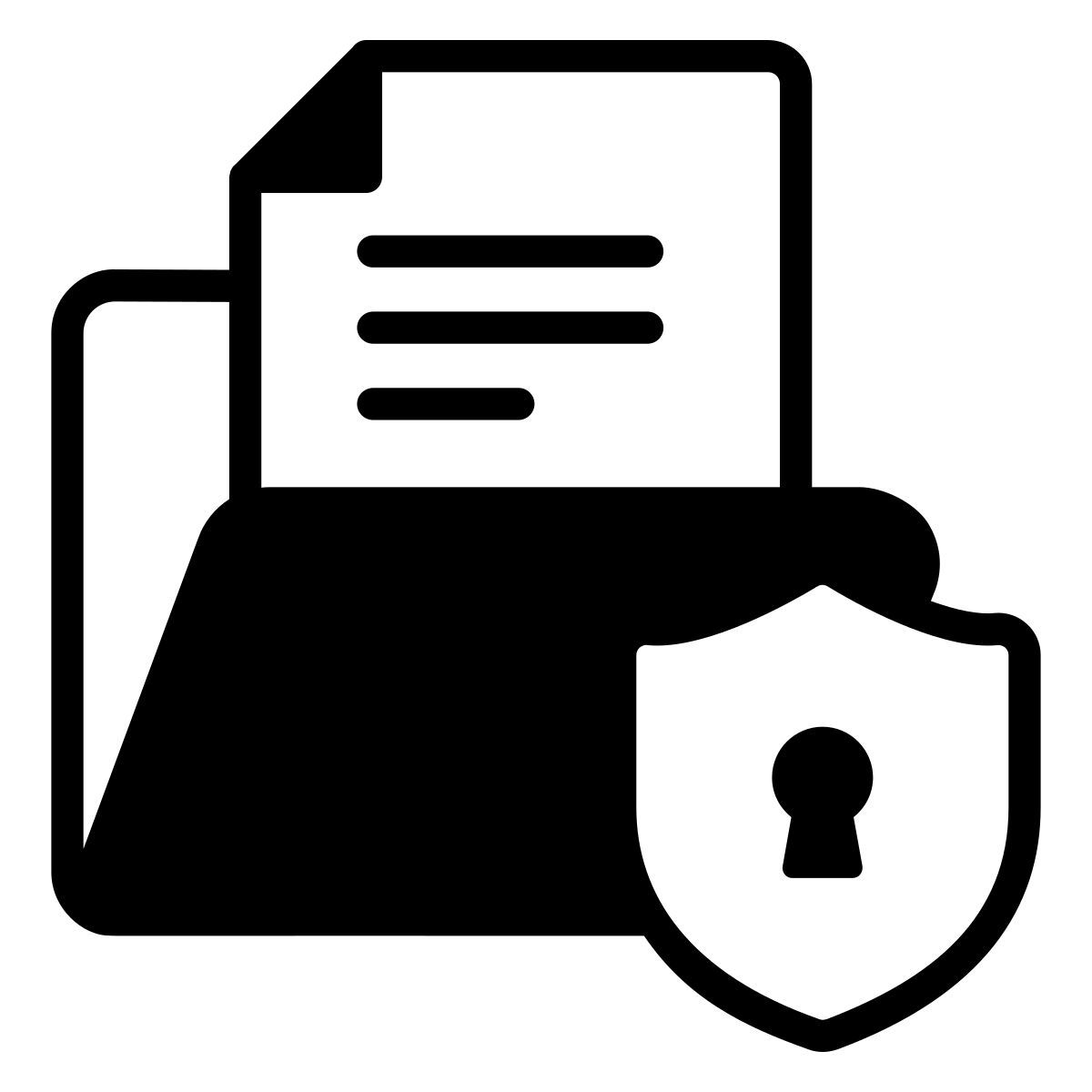 confidential folder icon