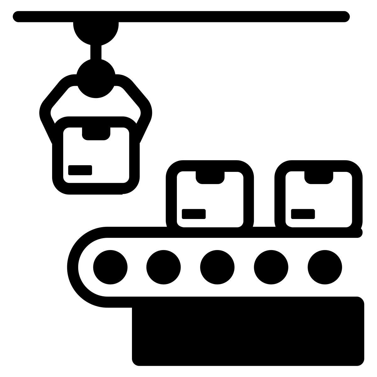 conveyor belt icon