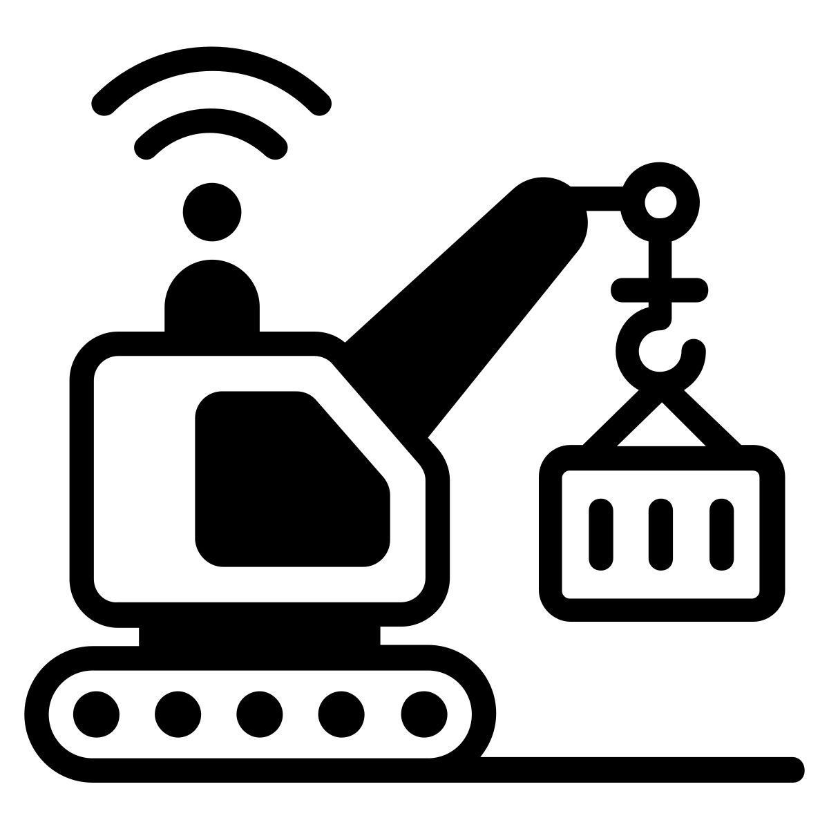 crane machine icon