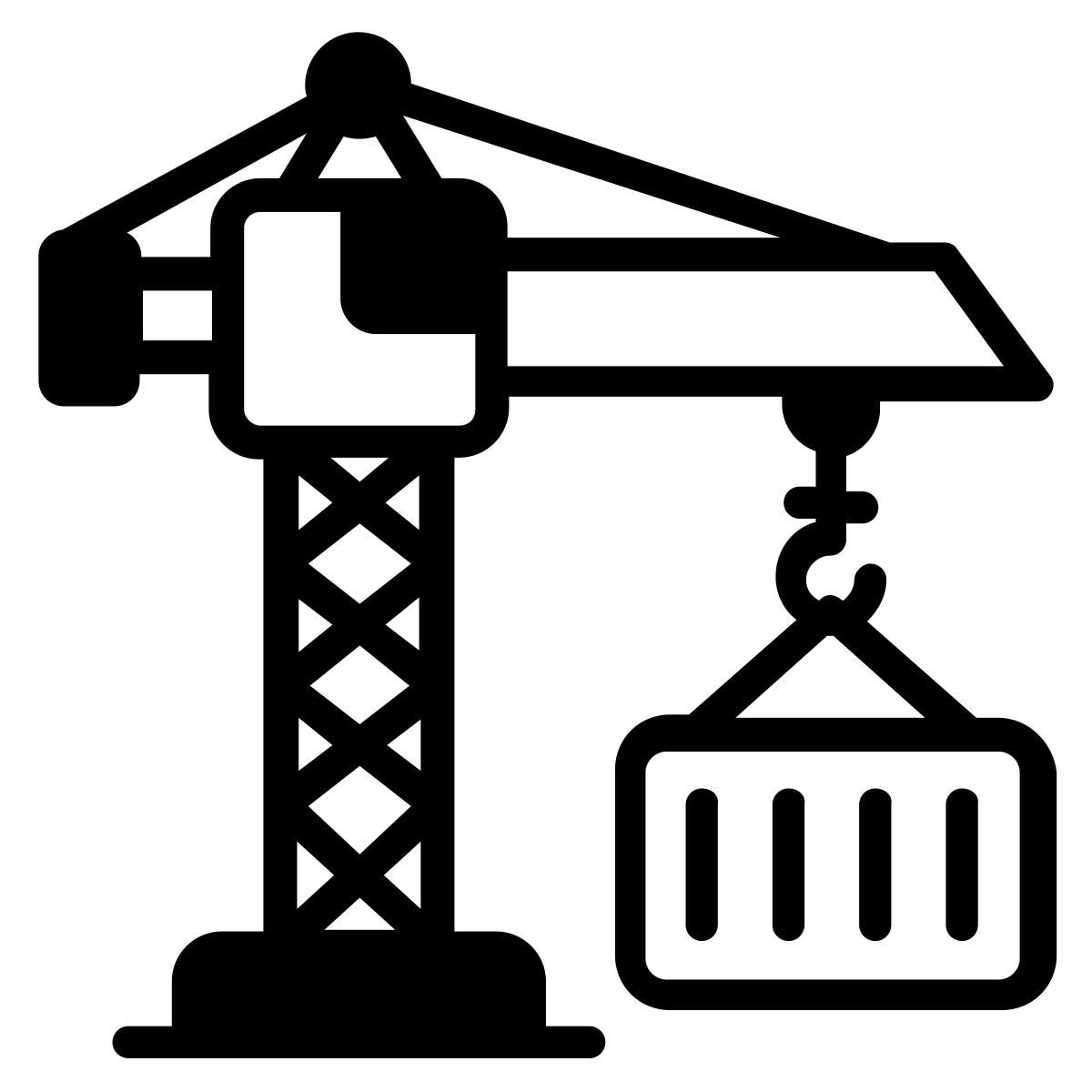 crane machine icon