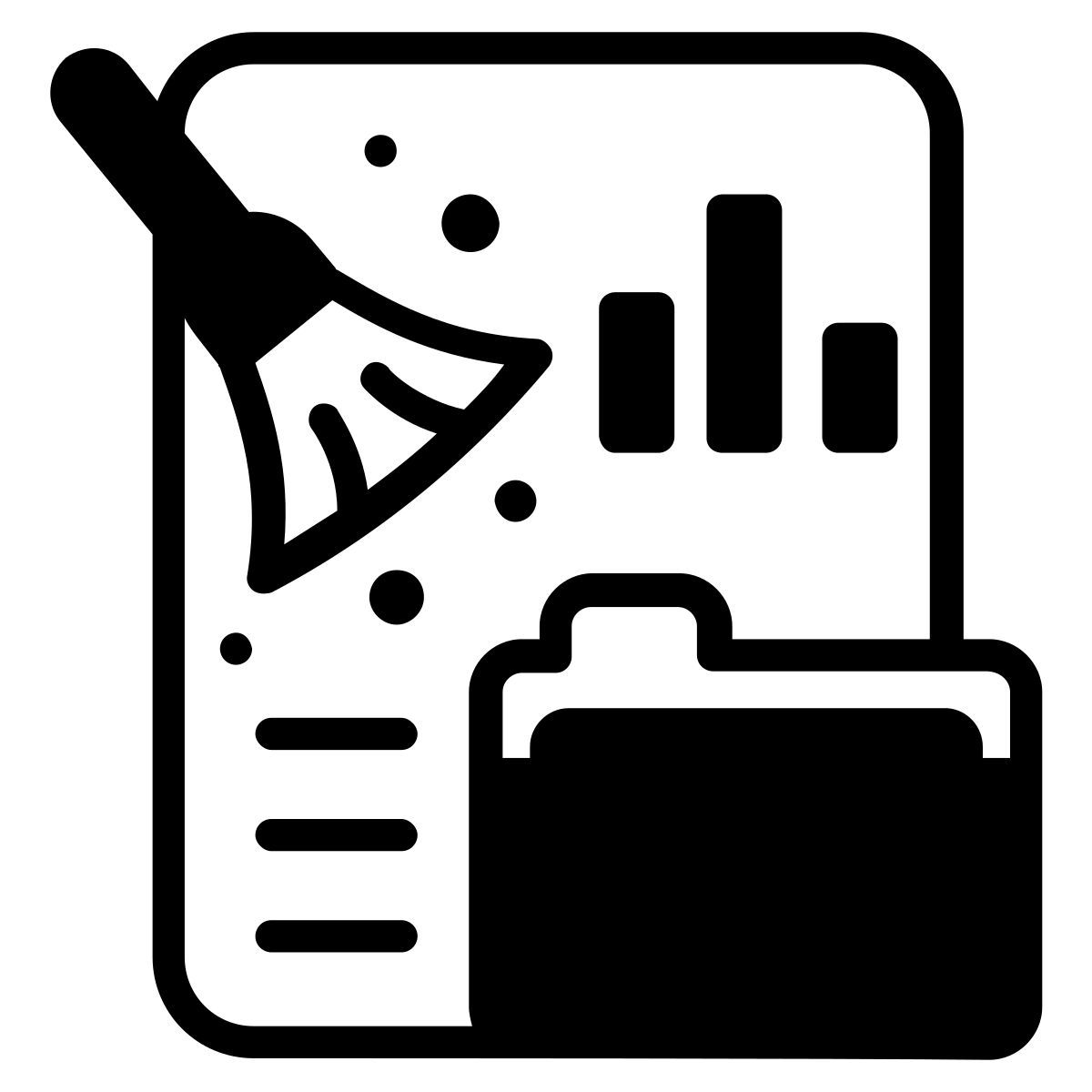 data cleaning icon