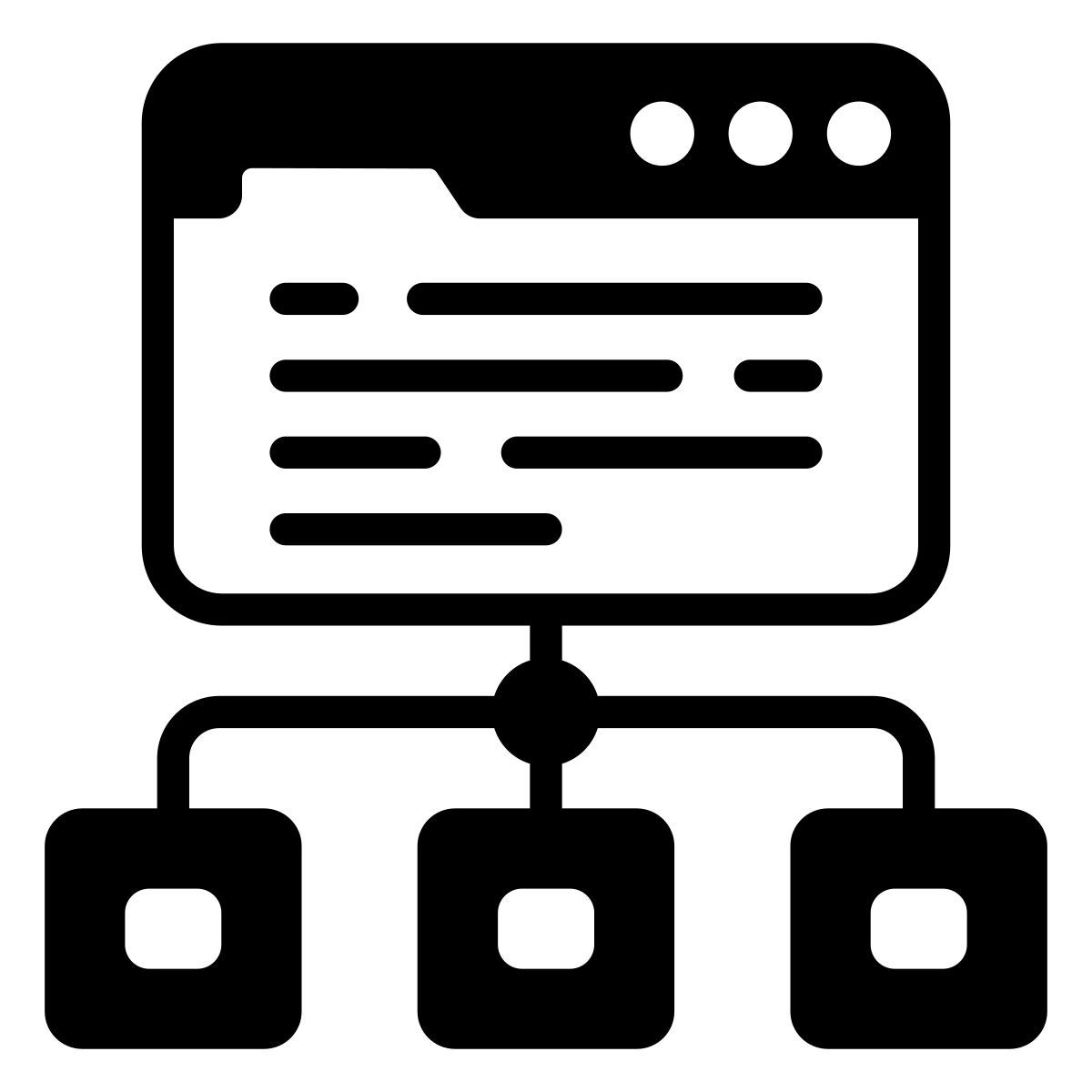data flow icon