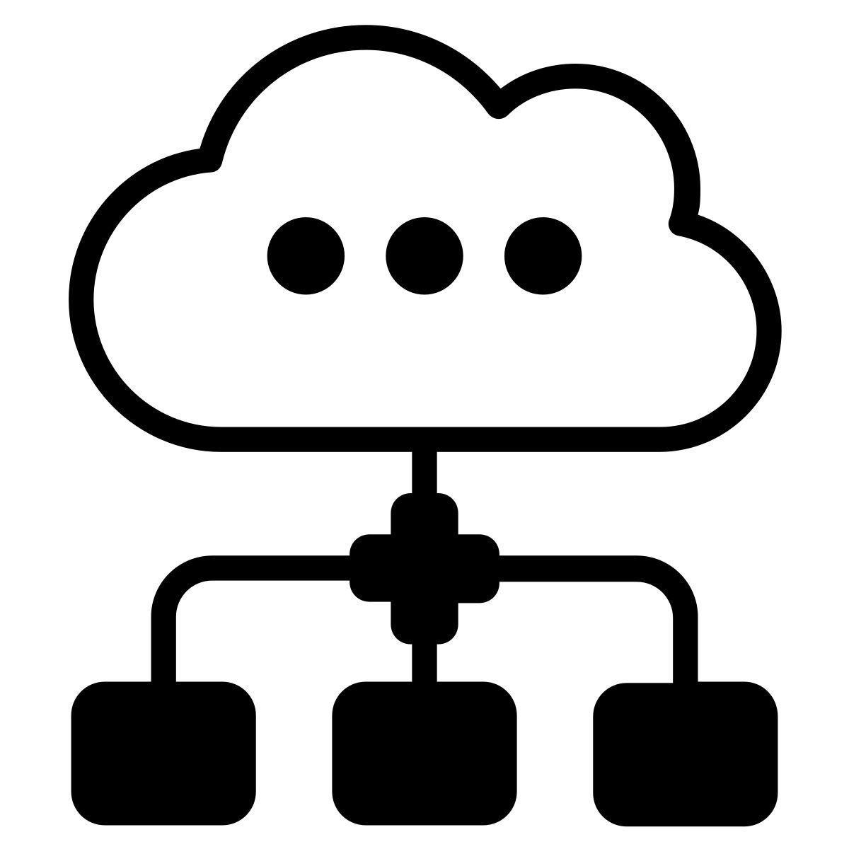 red de datos icon