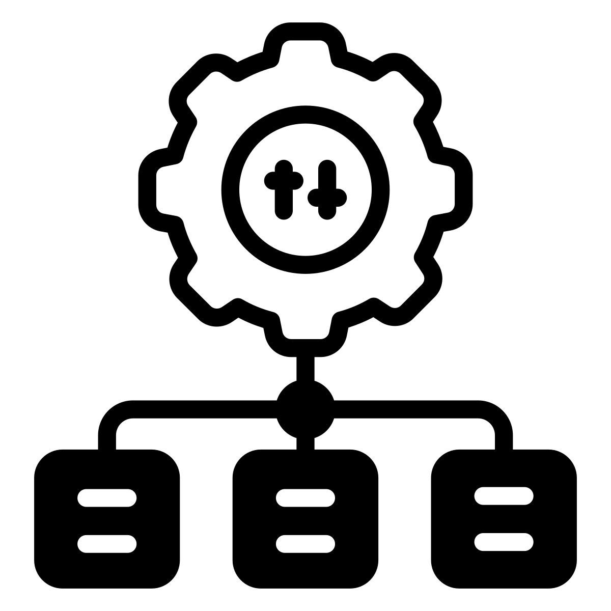 red de datos icon