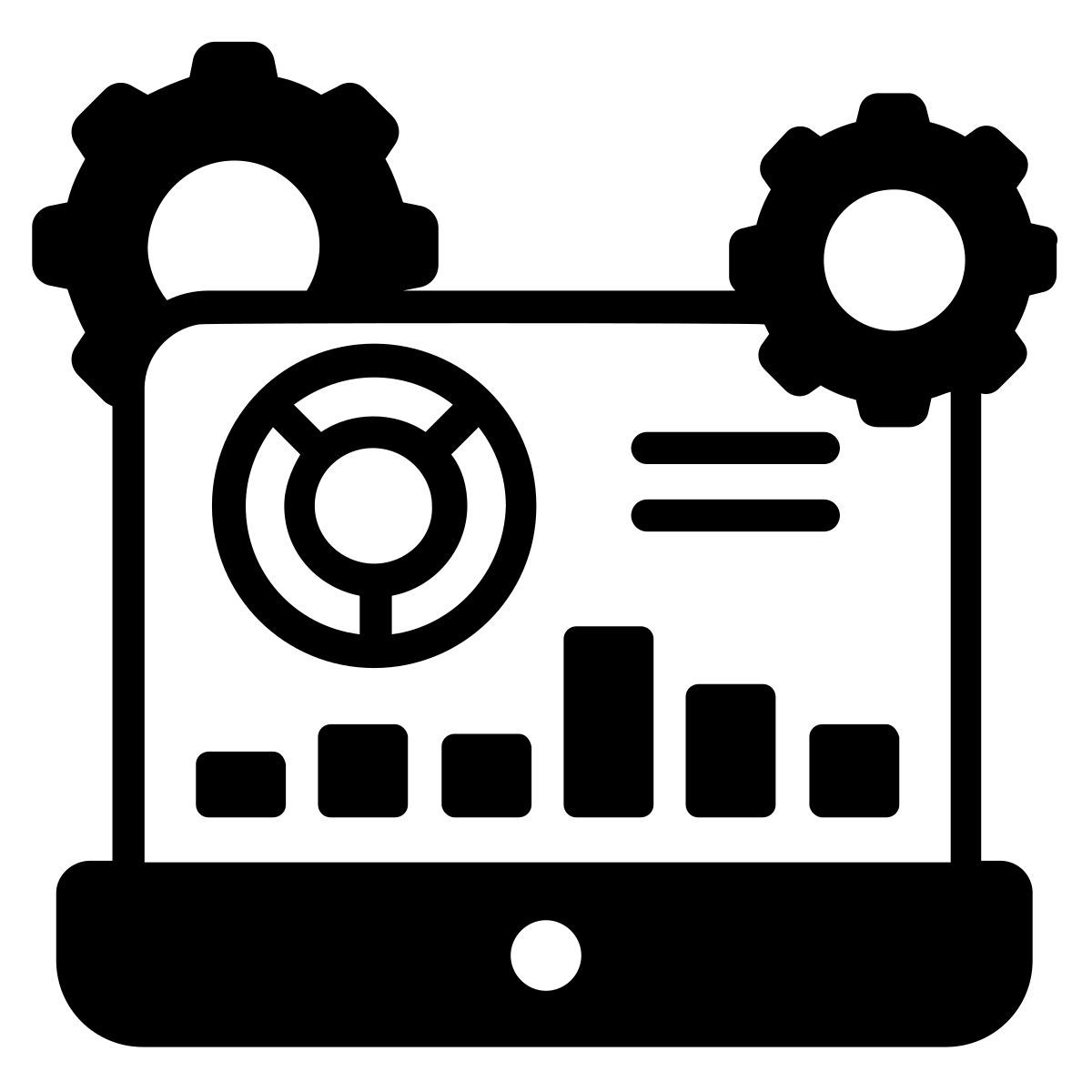 data processing icon