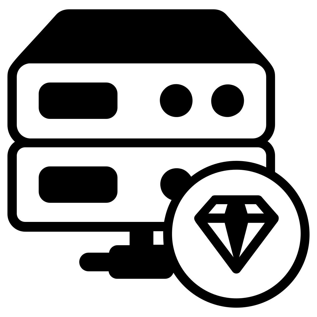 데이터 서버 icon