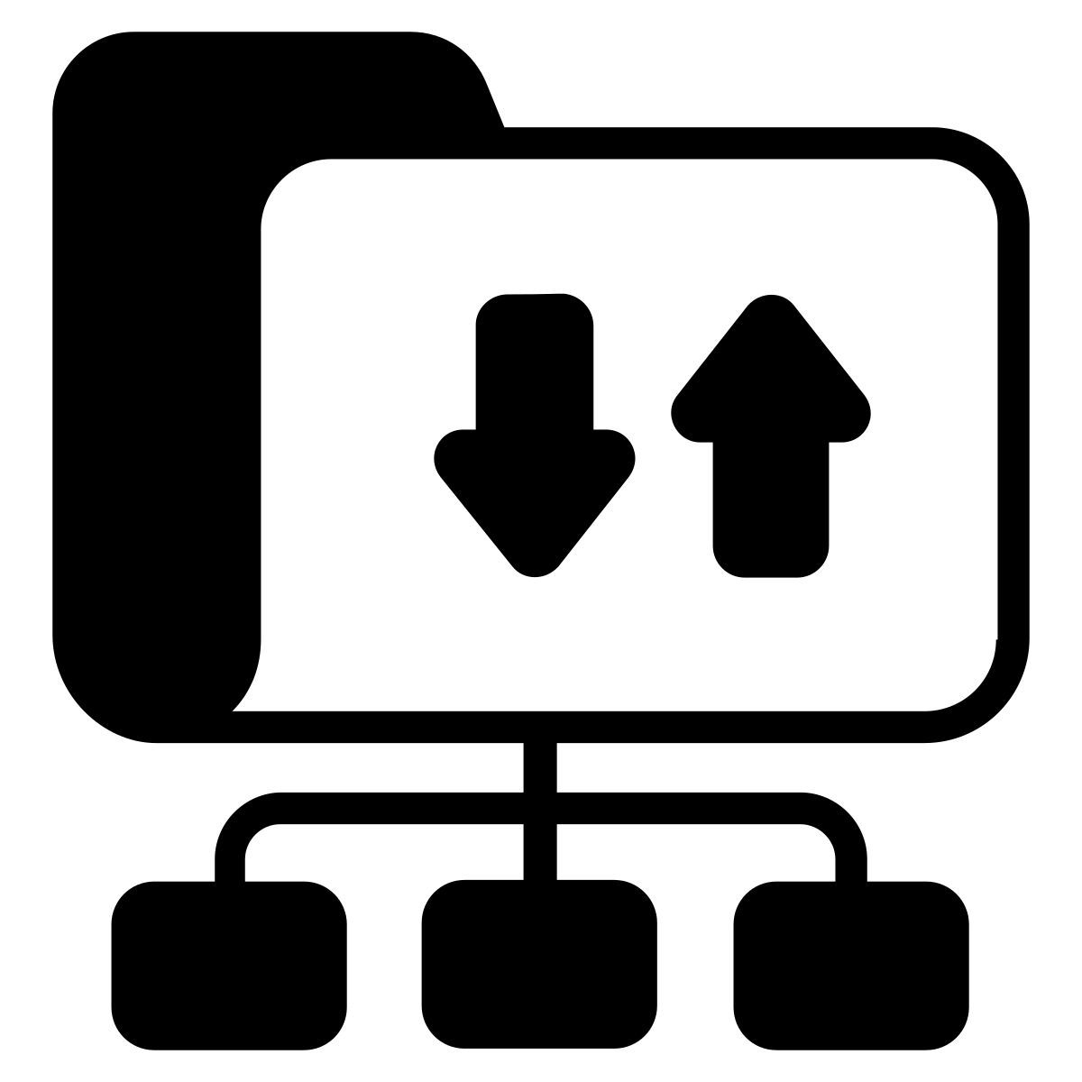 data synchronization icon