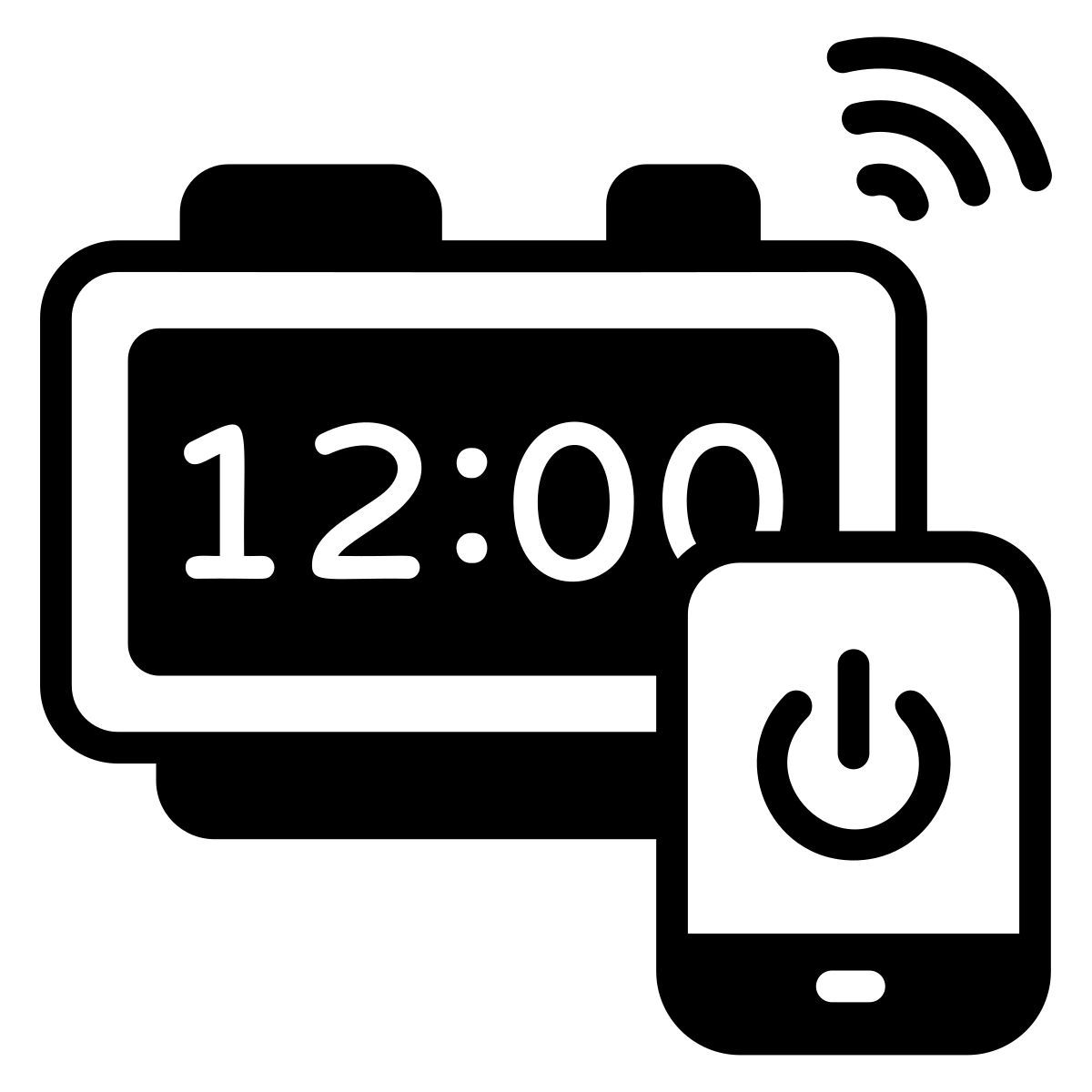 réveil numérique icon