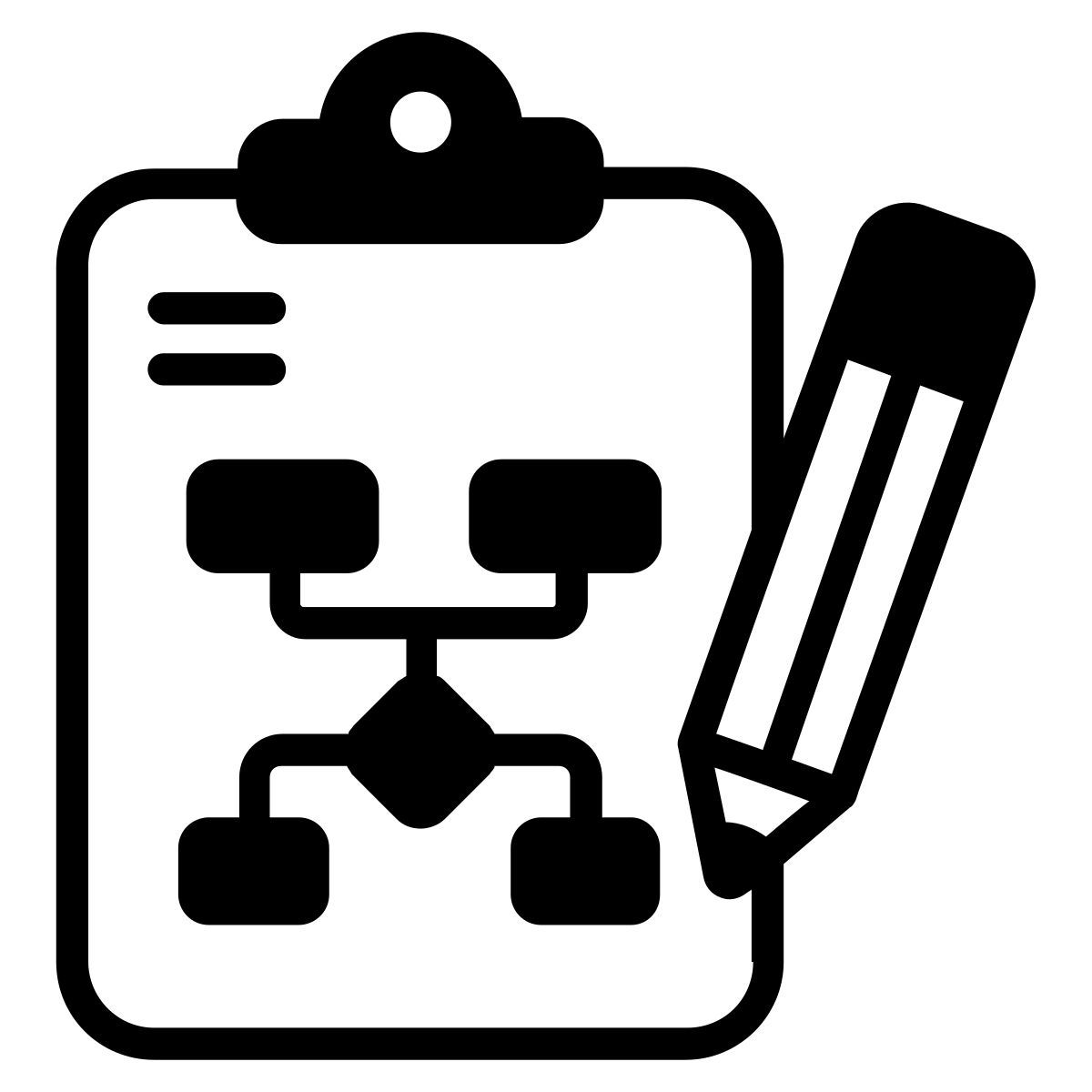 flow chart icon