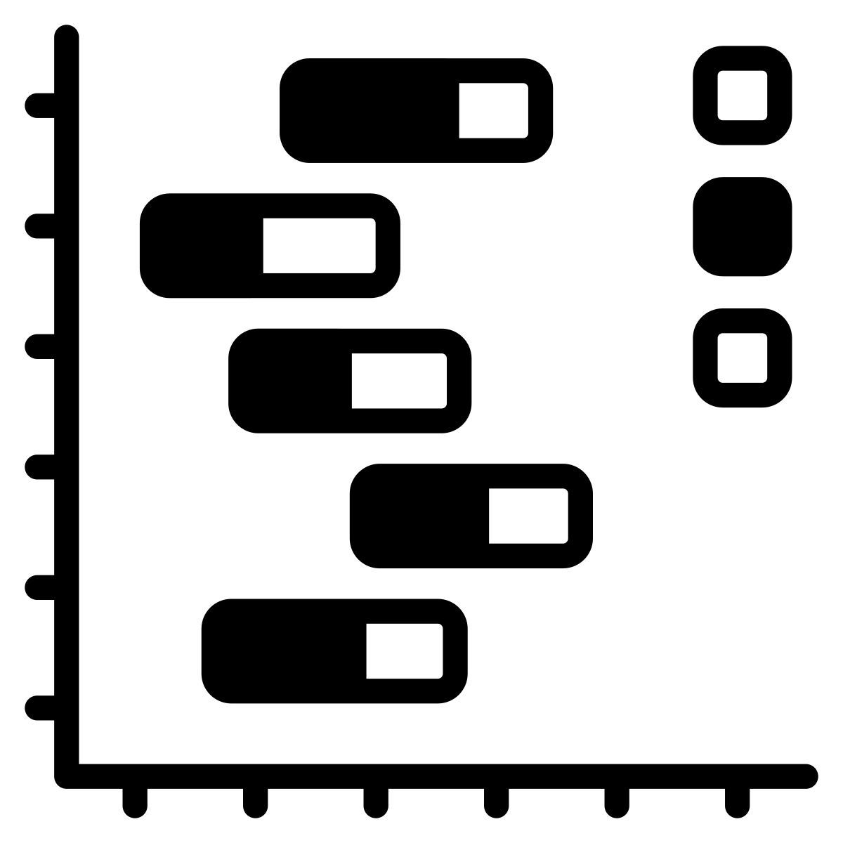 gantt chart icon