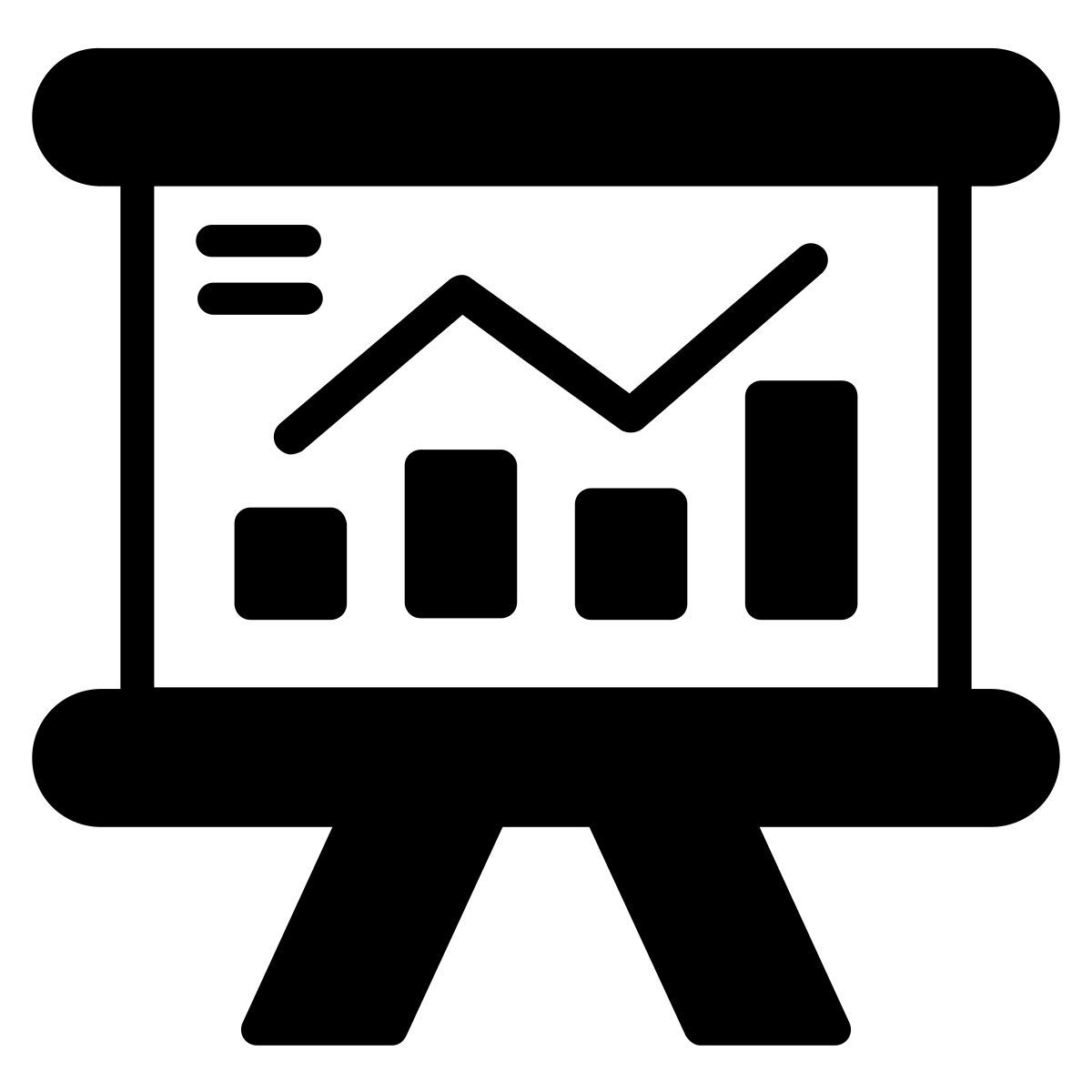 apresentação gráfica icon