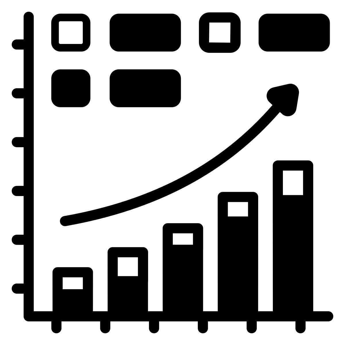 growth chart icon