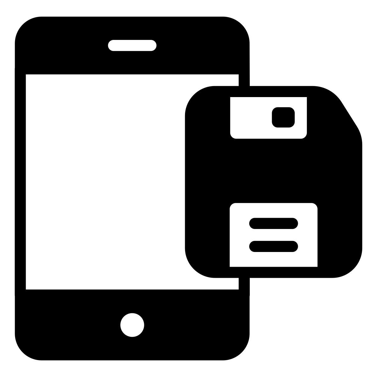 mobile card icon
