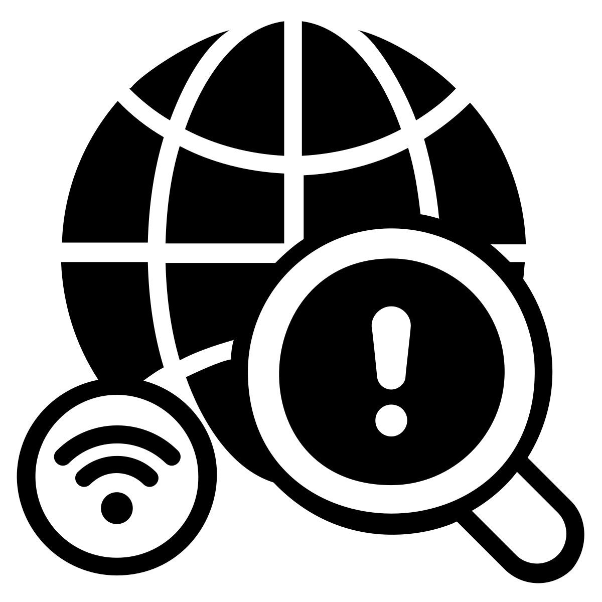 sin internet icon