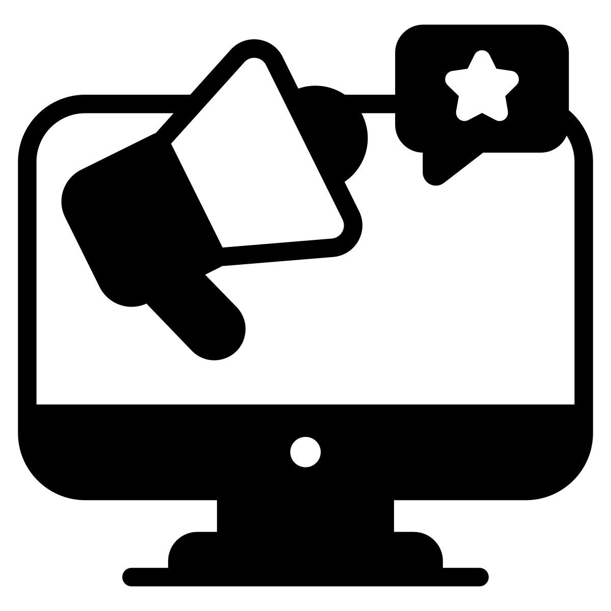 publicité en ligne icon