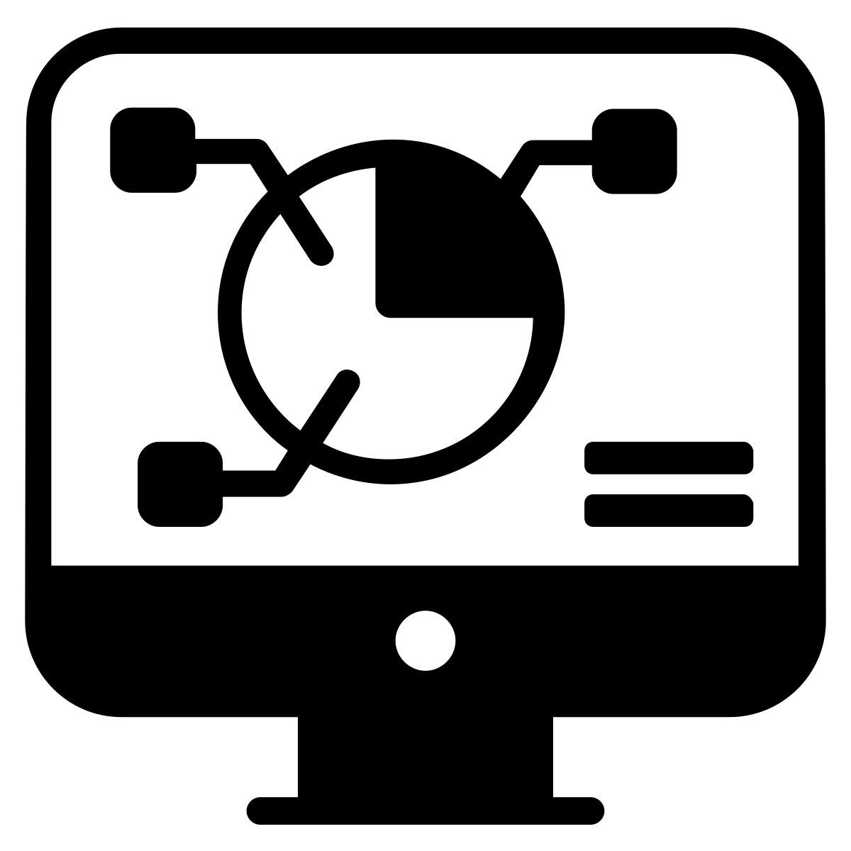 Dados on-line icon