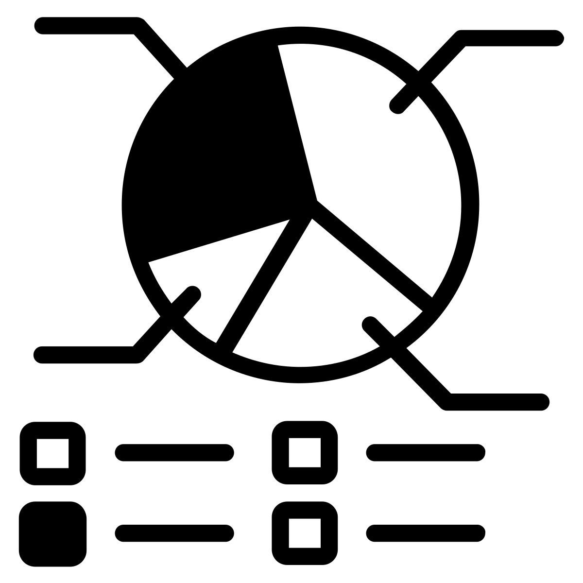 grafico a torta icon