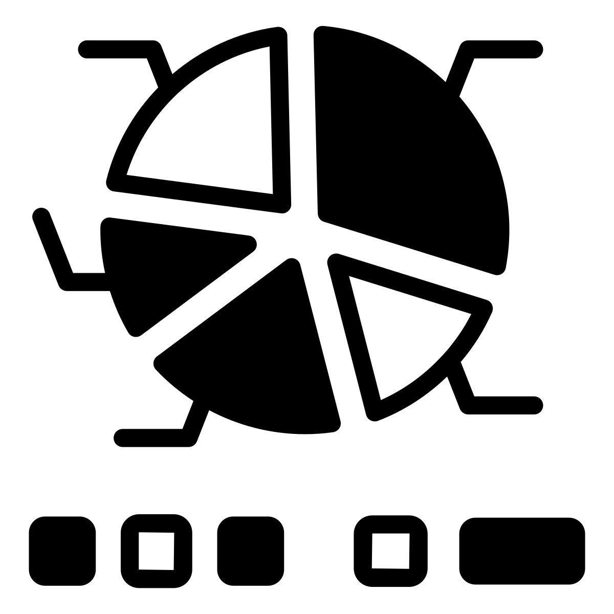 grafico a torta icon