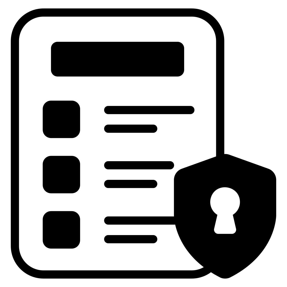 privacy policy icon