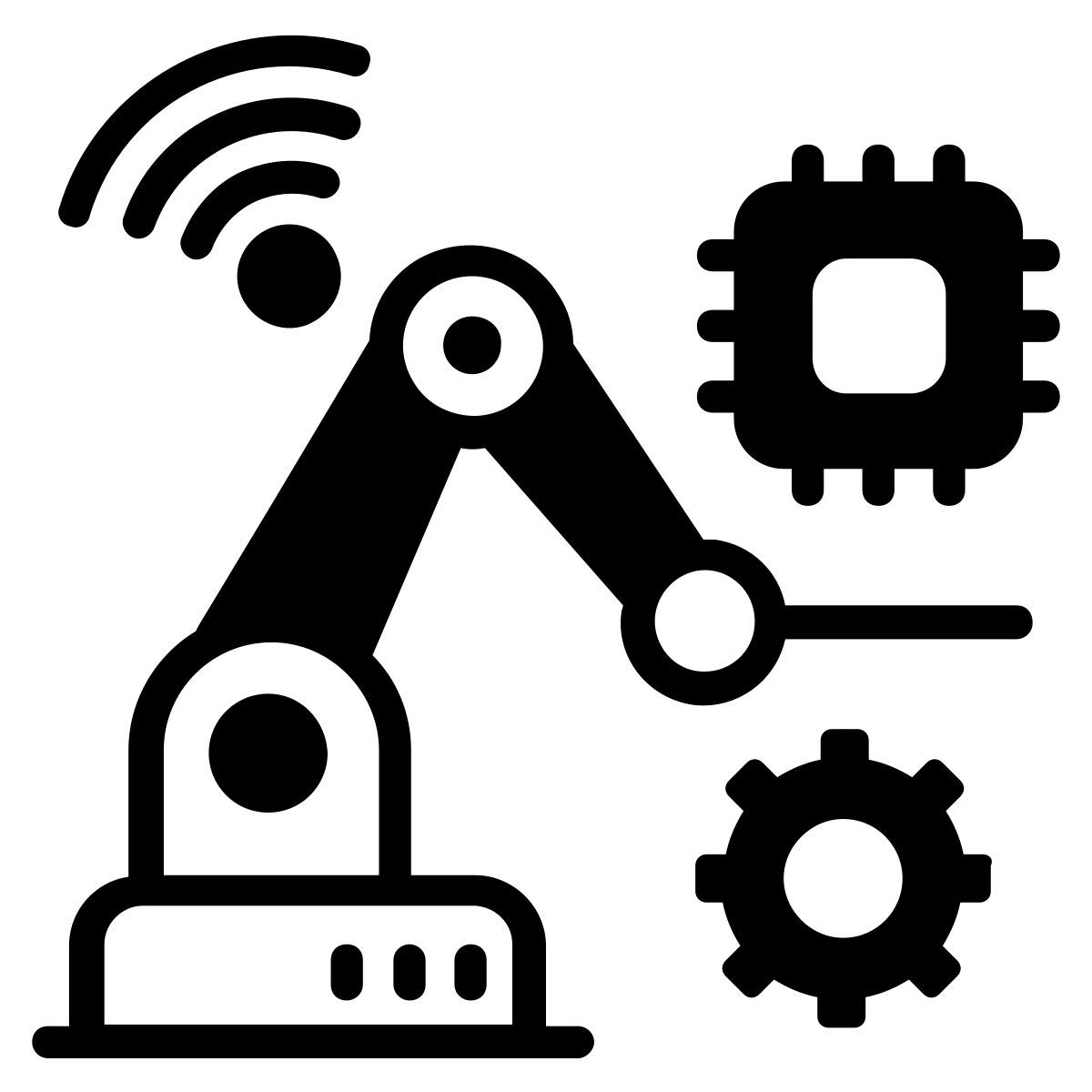 máquina robótica icon